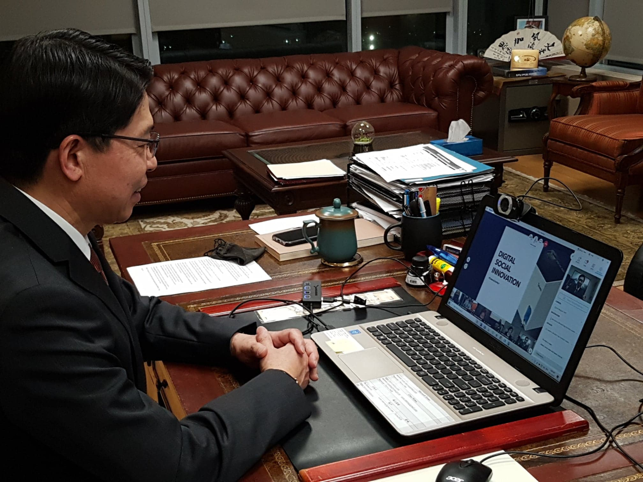 Representative WINSTON WEN-YI CHEN
Representative, Taipei Economic and Cultural Office in
Canada.
